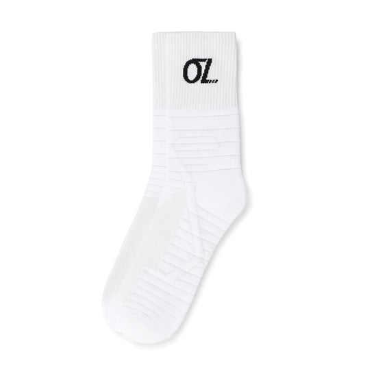Open Looks | Performance Crew Socks - 3 Pack (White)