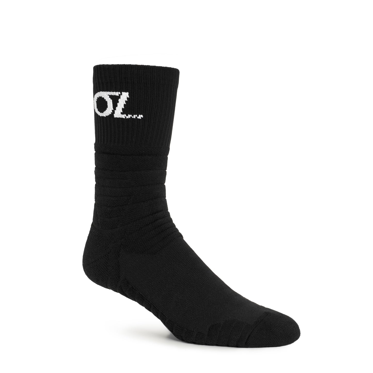 Open Looks | Performance Crew Socks - 3 Pack (Black)