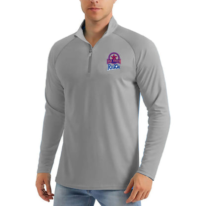 NJCAA Region 10 Conference Jersey - New Material with Zip Up and White Hat