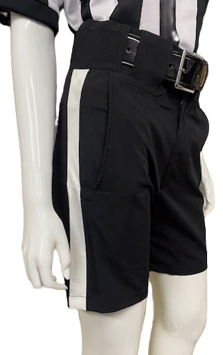 Honig's Football Short Black w/White Stripe for Men and Women