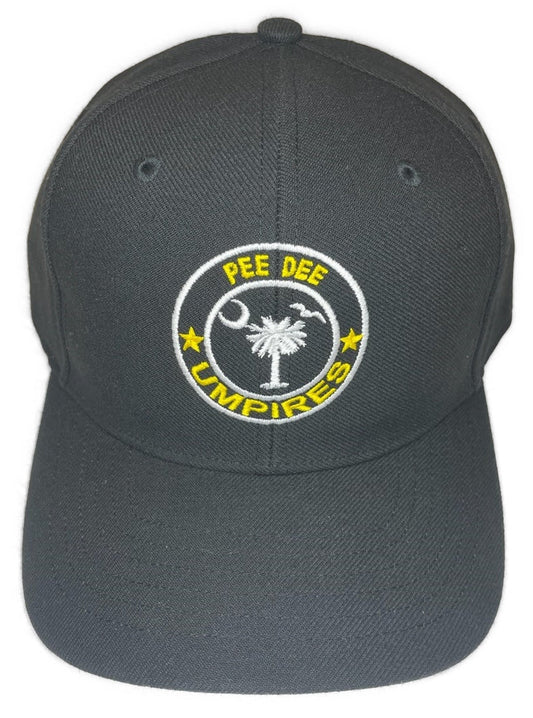 Pee Dee High School Baseball Umpires Association Flex-fit Richardson 6-Stitch Umpire Combo Hat.