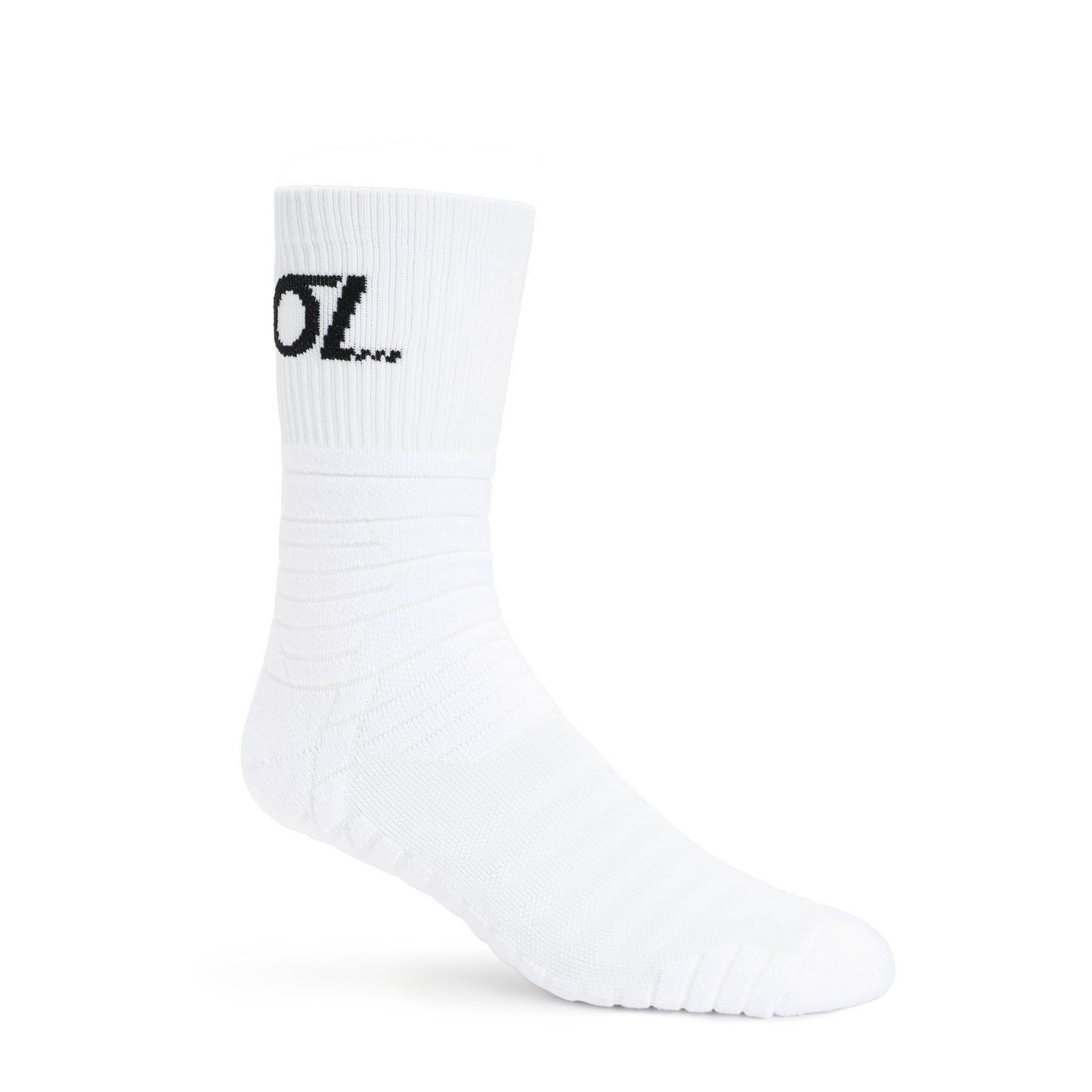 Open Looks | Performance Crew Socks - 3 Pack (White)