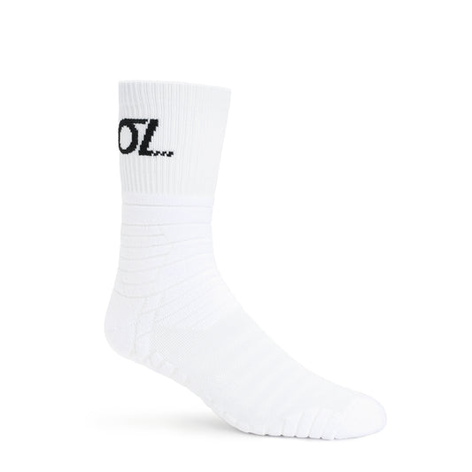 Open Looks | Performance Crew Socks - 3 Pack (White)